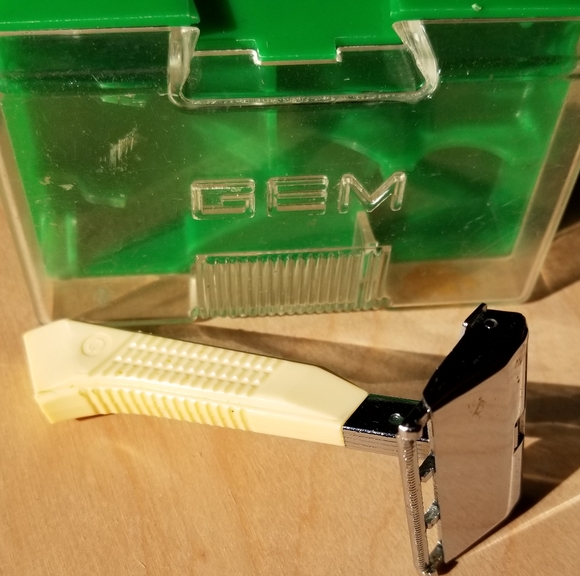 Vintage | Grooming | Vintage Gem Featherweight Single Edge Se Safety ...